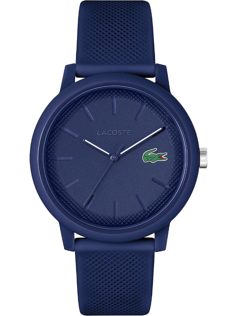 Men's Dark Blue Case Quartz Premium Sporty Fashion Timepiece Dress Wrist Watch